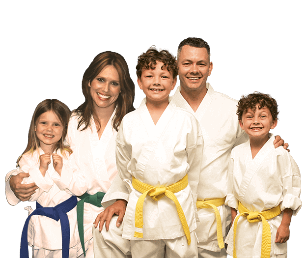 Martial Arts Lessons for Families in Flushing NY - Group Family for Martial Arts Footer Banner