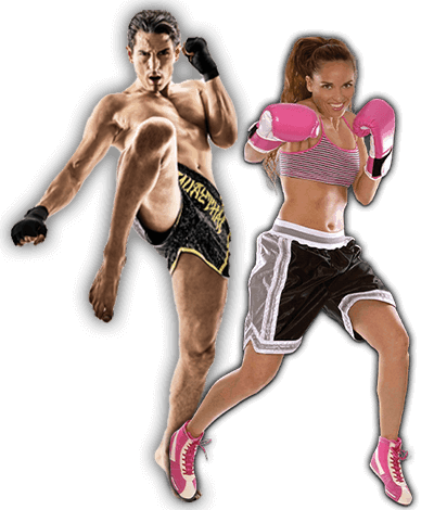 Fitness Kickboxing Lessons for Adults in Flushing NY - Kickboxing Men and Women Banner Page